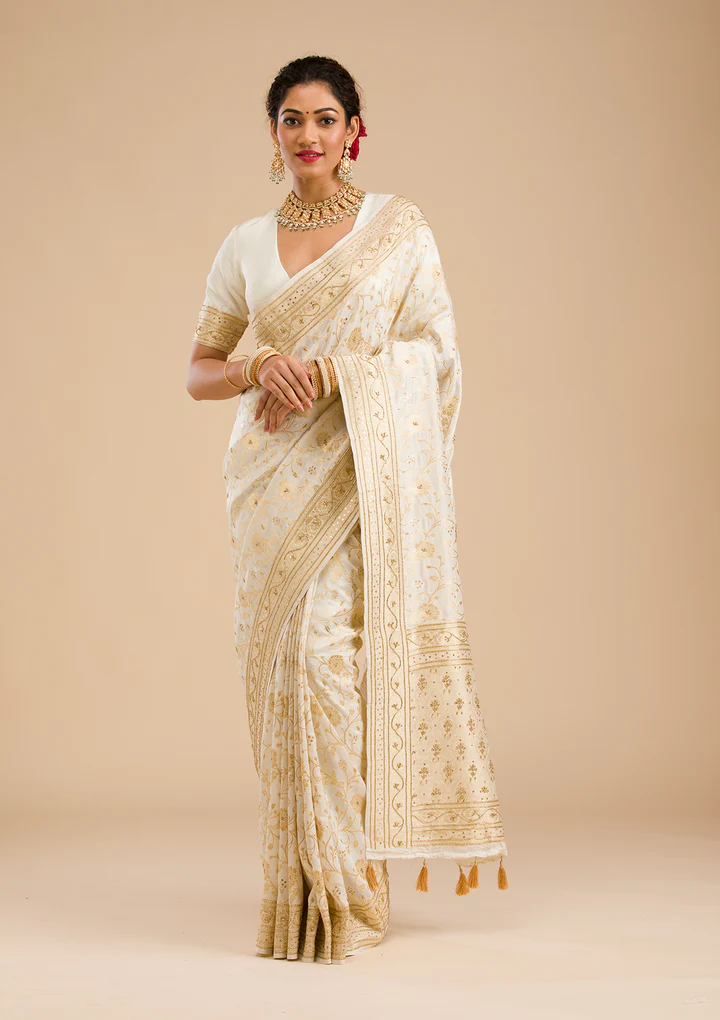 Off White Banarasi