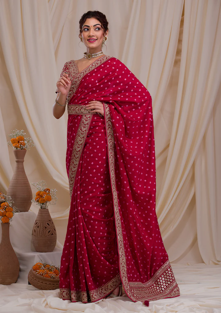 Rani Pink Raw Silk